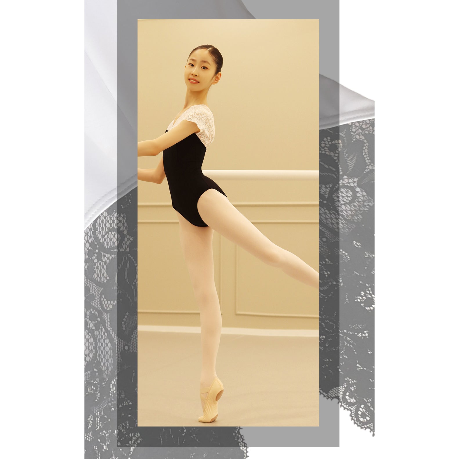 Prelude Race Leotard_ⅢSUV/black