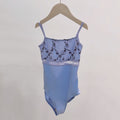 Girls Purple "BRIGID" Ballet Onesies(KC17038-C60/L42+TRD50+TP31)
