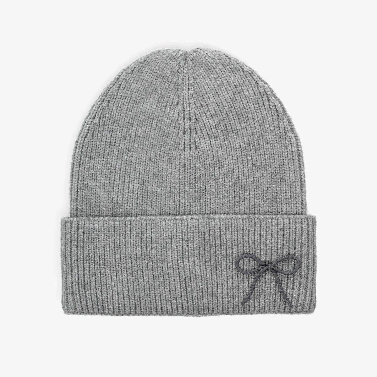 Girls Grey Knit Hat