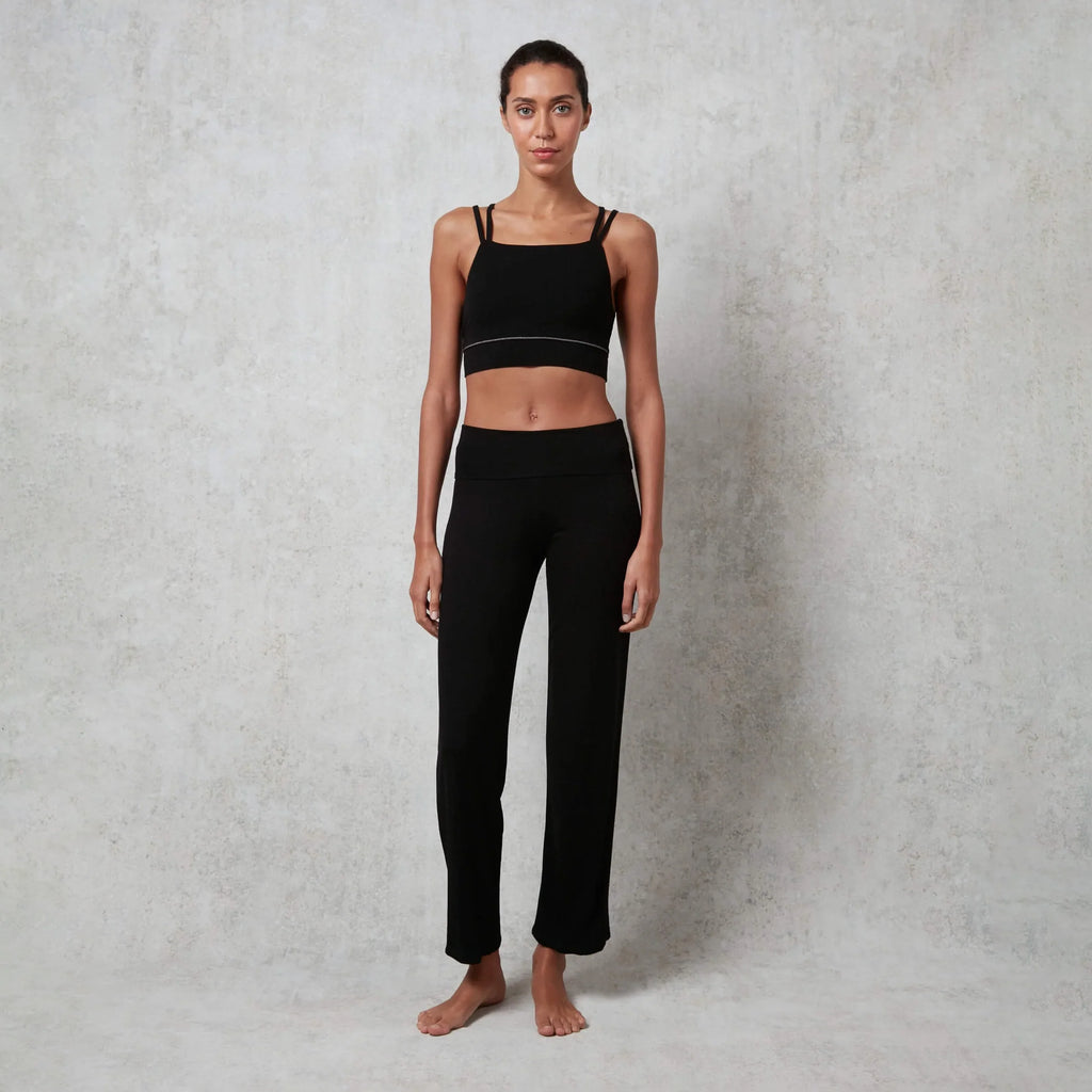 Women Black Ballet Trousers