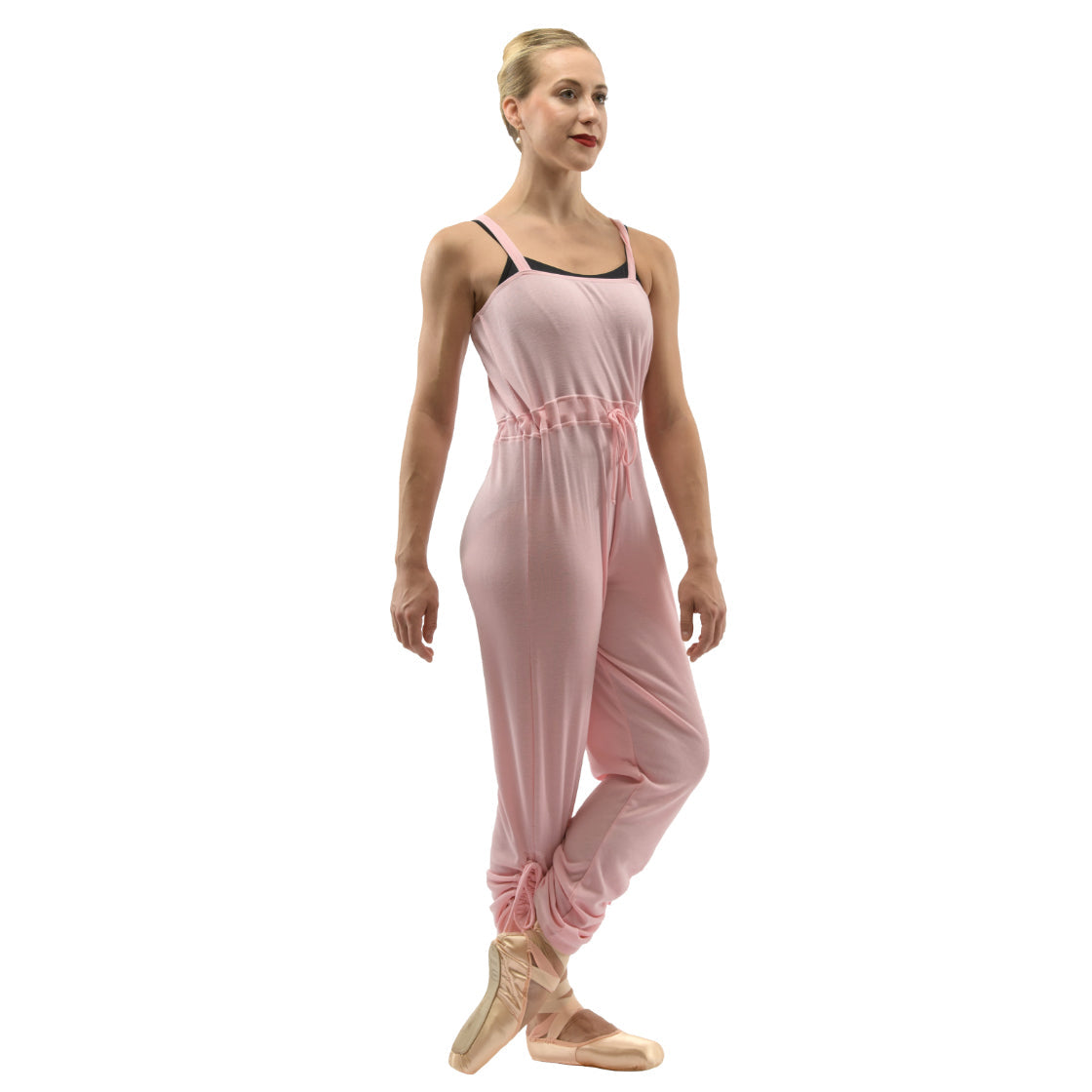 Girls Rose Ballet Jumpsuit(Andrea/03 Rose)