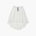 Girls White Dots Ballet Skirt