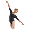 Girls Dark Grey "Azora" Ballet Onesies