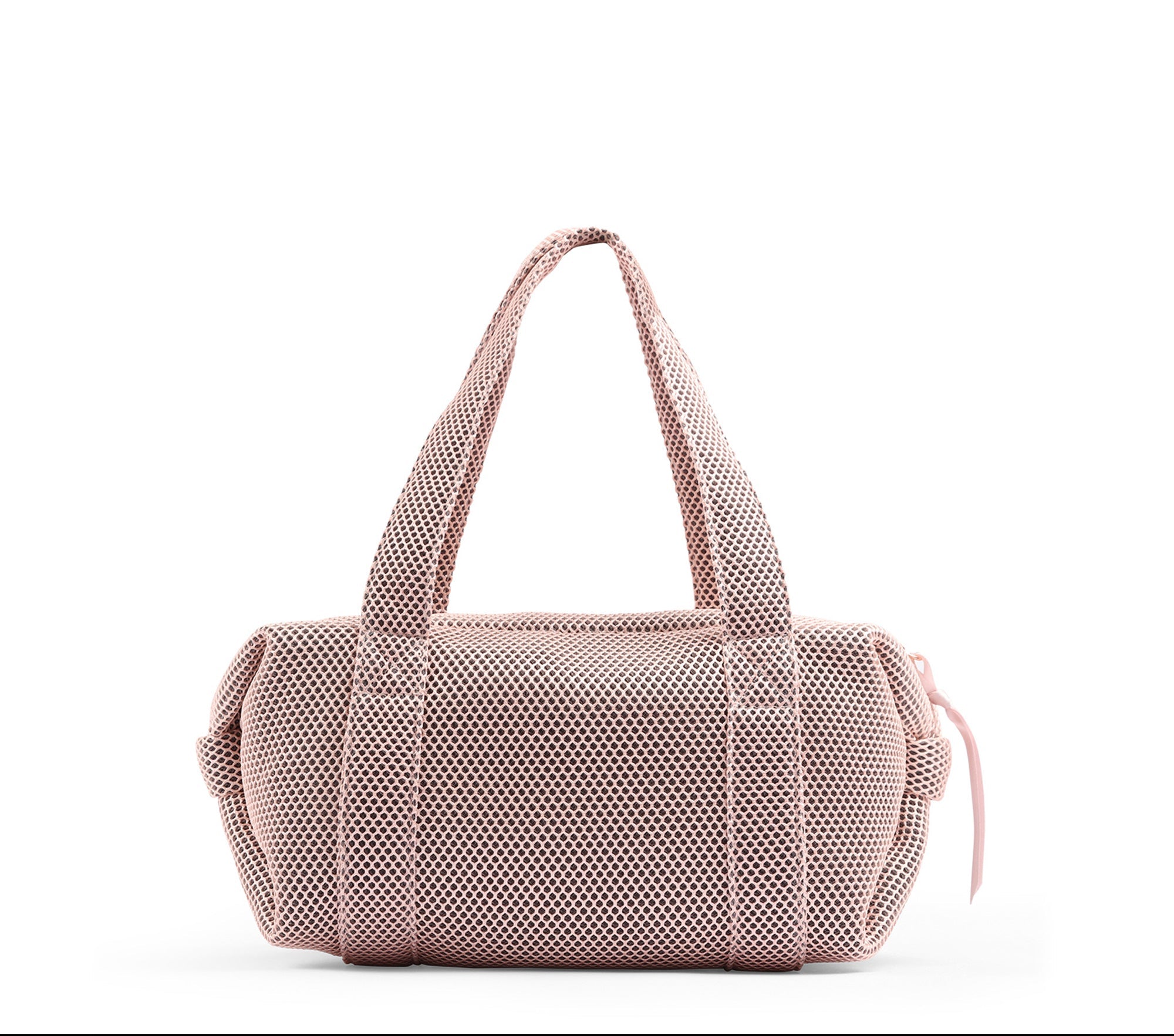 Girls Pink Mesh Duffle Bag