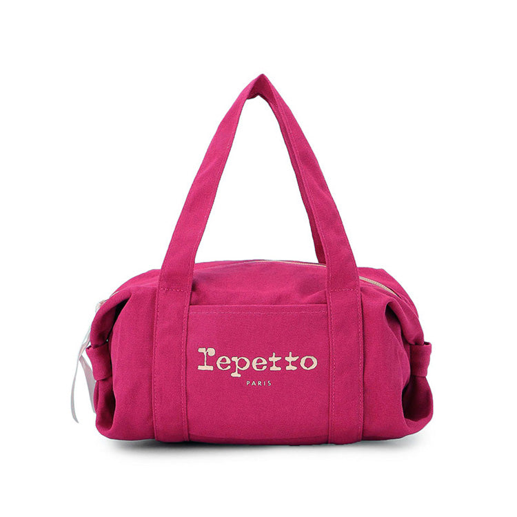 Girls Fuchsia Logo Ballet Bag(Size S）