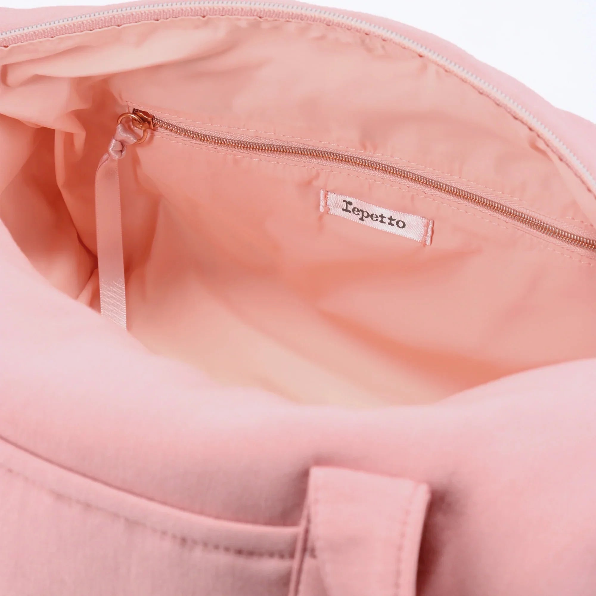 Light Pink Ballet Bag(M: Height 18 x Width 35 x Depth 22 cm)
