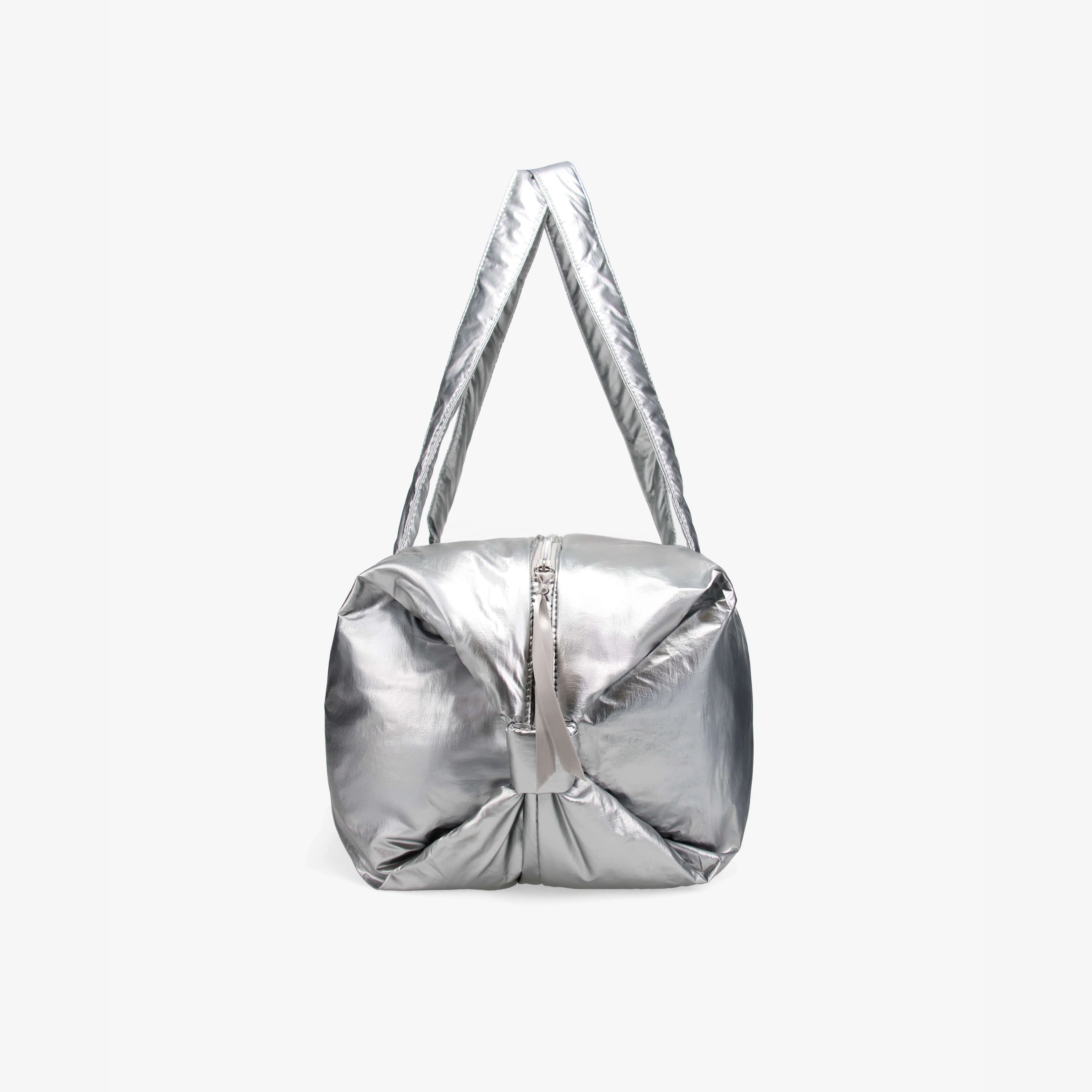 Girls Silver Ballet Bag(L:H24 x W49 x D25 cm)