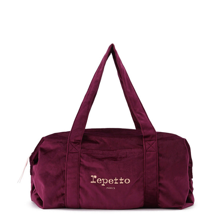 Girls Dark Red Logo Ballet Bag(Size L）