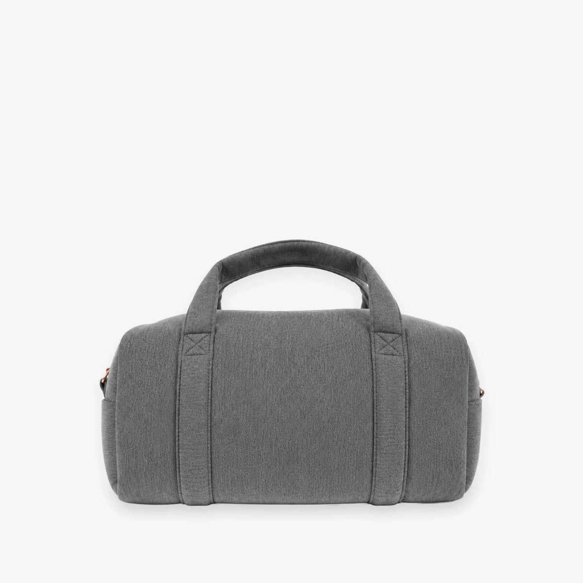 Grey Medium Duffle Bag(H18 cm x W35 cm x D22 cm)