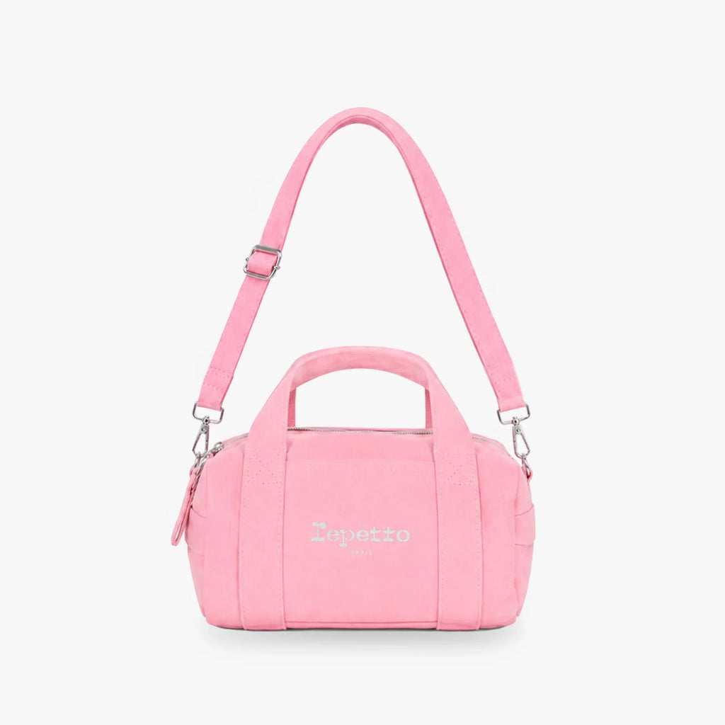 Girls Pink Ballet Bag With Shoulder Strap(Mini:H8 x W19 x D11 cm)