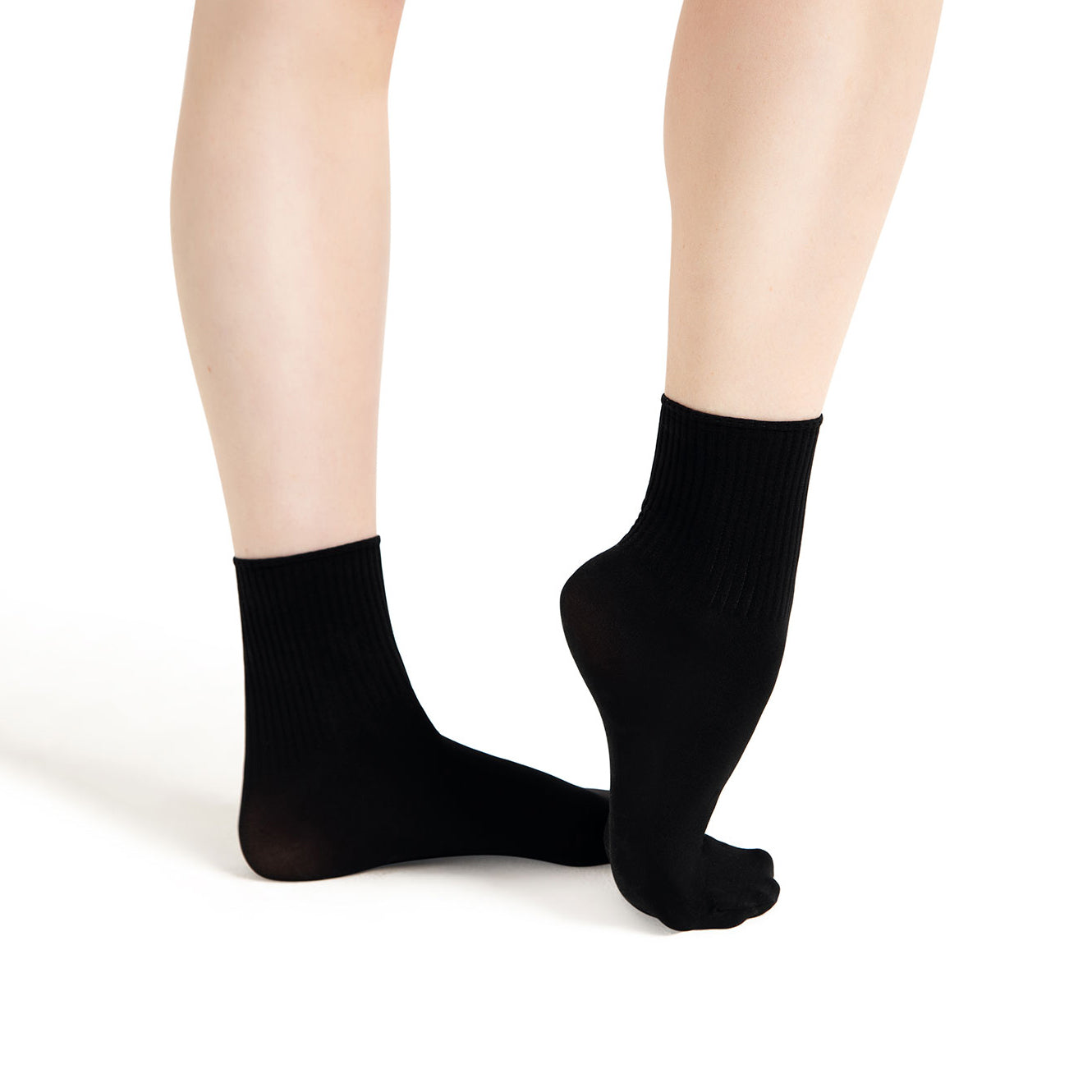 Adult Black Ballet Socks(BG022/BLK)