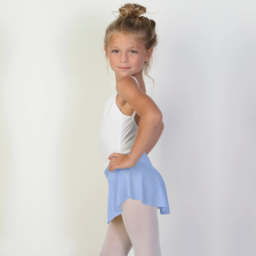 Girls Blue Ballet Skirts
