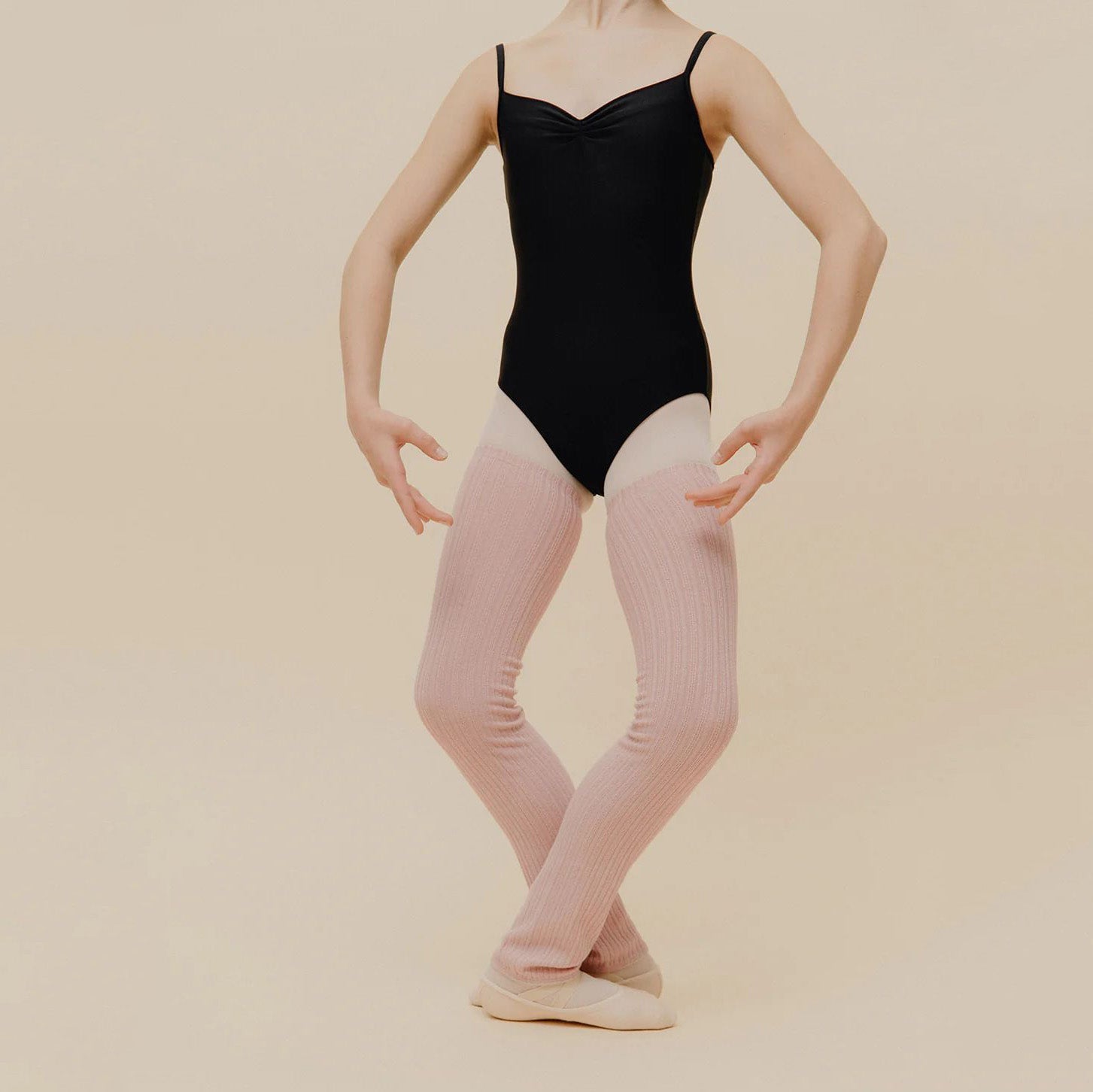 Boys & Girls Pink Ballet Leg Warmers(Ballet Core - KIDS leg warmers)