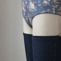 Women Navy Ballet Leg Warmer