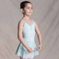 Girls Light Blue Lace Ballet Onesies(C1513/Blue)