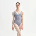 Women Misty Blue "MEDEA" Ballet Onesies(CD14019-C4/L43+TP17+L09 VAPORE)