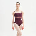 Girls Wine "BRIGID" Ballet Onesies(KC17038-C88/L54+L03+PD54+L54 - TURANDOT)