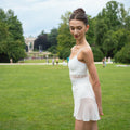 Women White "BRIGID" Ballet Onesies(CD14038-C9/L01+P02+TP03)