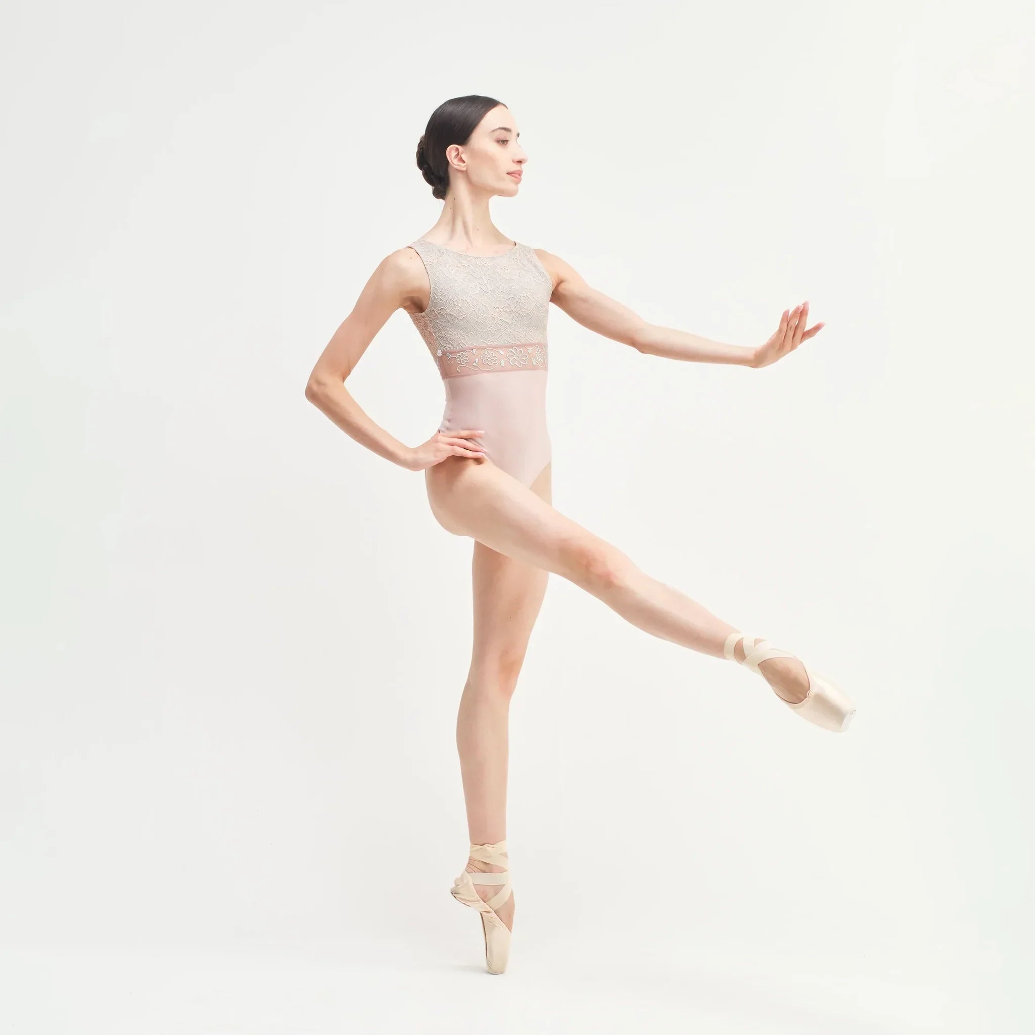Women Rose "IRIS" Ballet Onesies(CD26051-1/L09+L17+PV09+CC11)