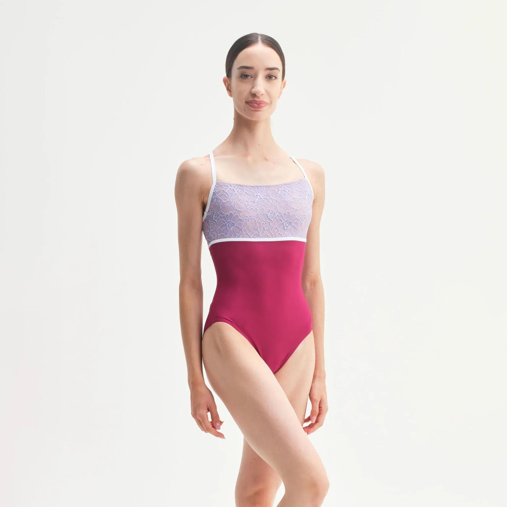 Women Fuchsia "Gaia" Ballet Onesies(CD26070-1/L46r+L09+PV42+L000)