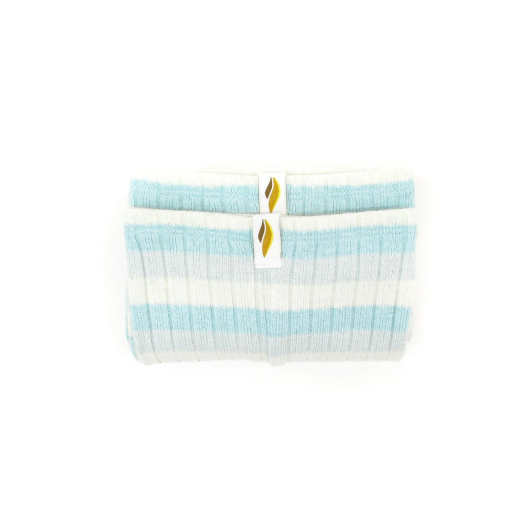 Boys & Girls Blue Stripes Ballet Warm Up Socks