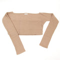 Girls Beige Ballet Top(Chai - Kids Vika Top)