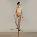 Women Green Tea"ROCOCO"Ballet Onesies(251LE73VD/green tea)