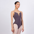 Girls Taupe Ballet Onesies(DAD1930MP/medium taupe)