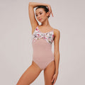 Girls Pink Ballet Onesies