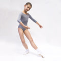 Girls Grey Ballet Onesies