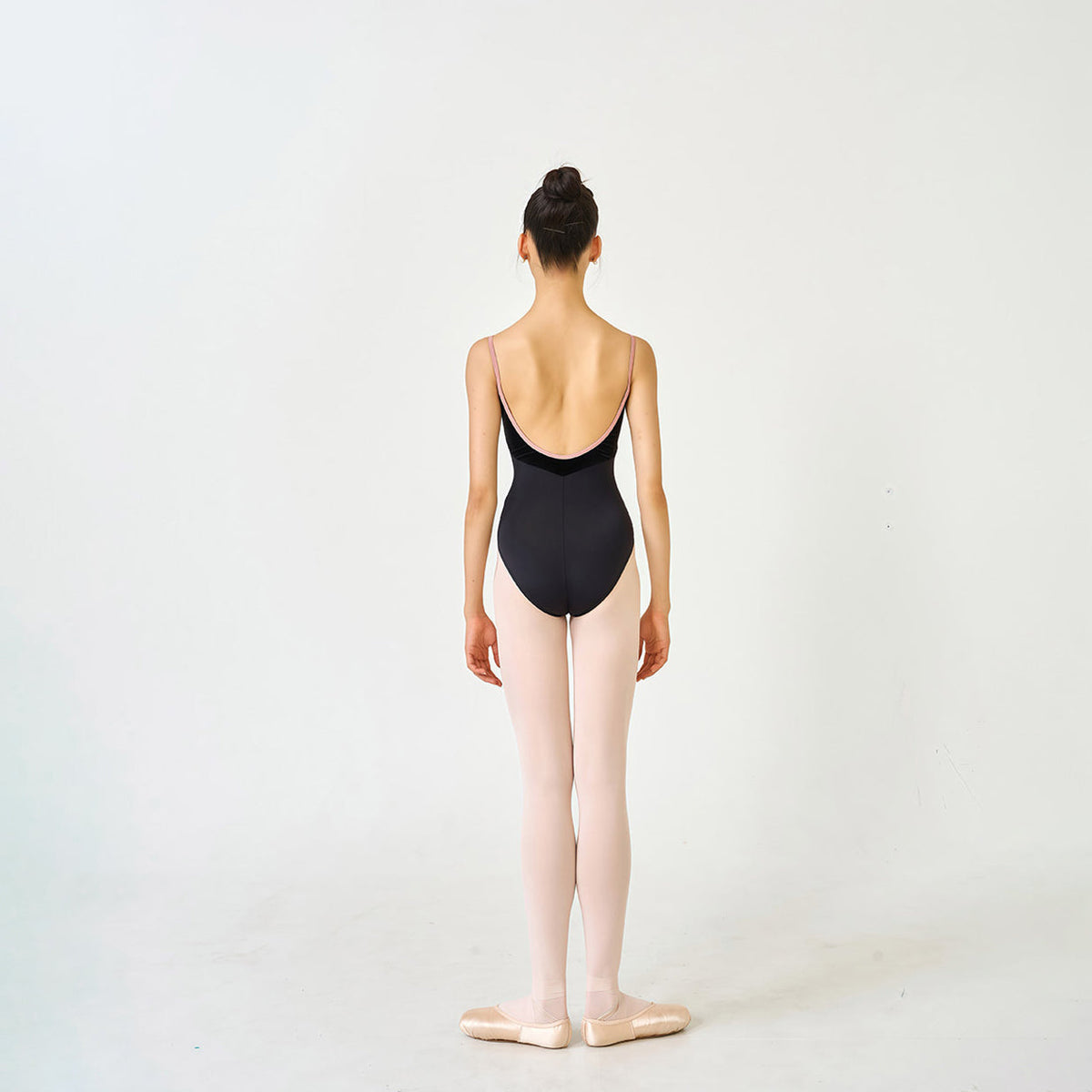 Tulip Velvet Leotard /Royal Black