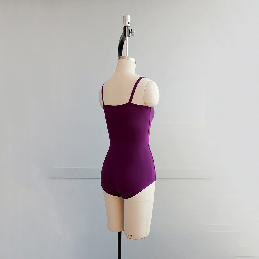 Women Purple Ballet Onesies(Emilie Camisole Leotard/CLASSIC PURPLE)