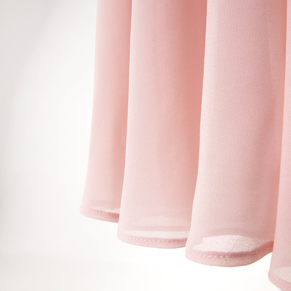 Women Rose Pink Ballet Skirt(Emma rehearsal skirt MIDI/ROSE PINK)