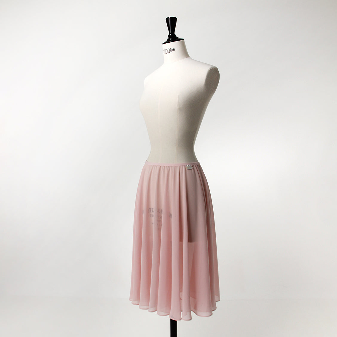 Women Rose Pink Ballet Skirt(Emma rehearsal skirt MIDI/ROSE PINK)