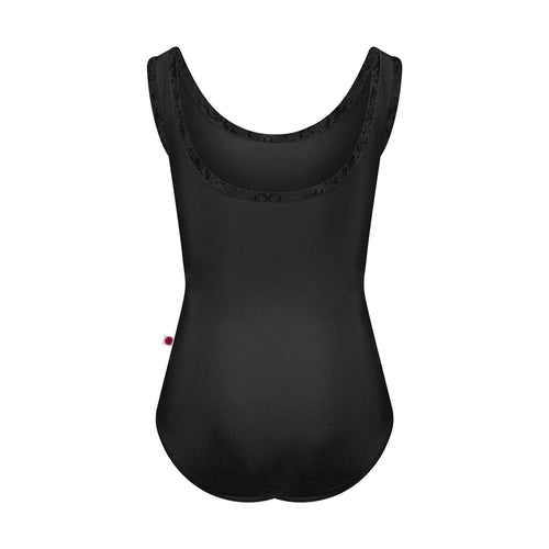 Girls Black"Anna/N-Black/CV-Black"Ballet Onesies