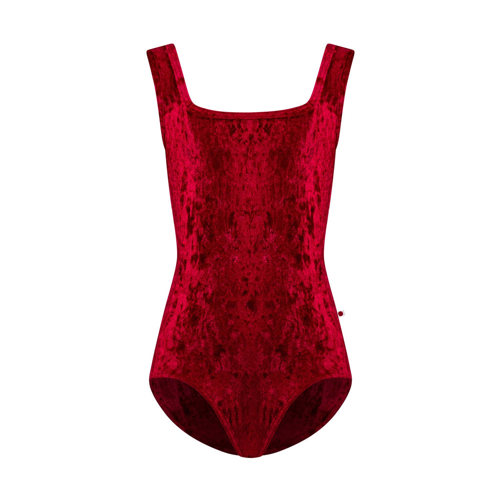 Girls Red"Marieke/CV-Dark Red/CV-Dark Red"Velvet Ballet Onesies