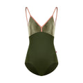 Women Green "Daria/T-Jungle/V-Safari/N-Rosewood" Ballet Onesies