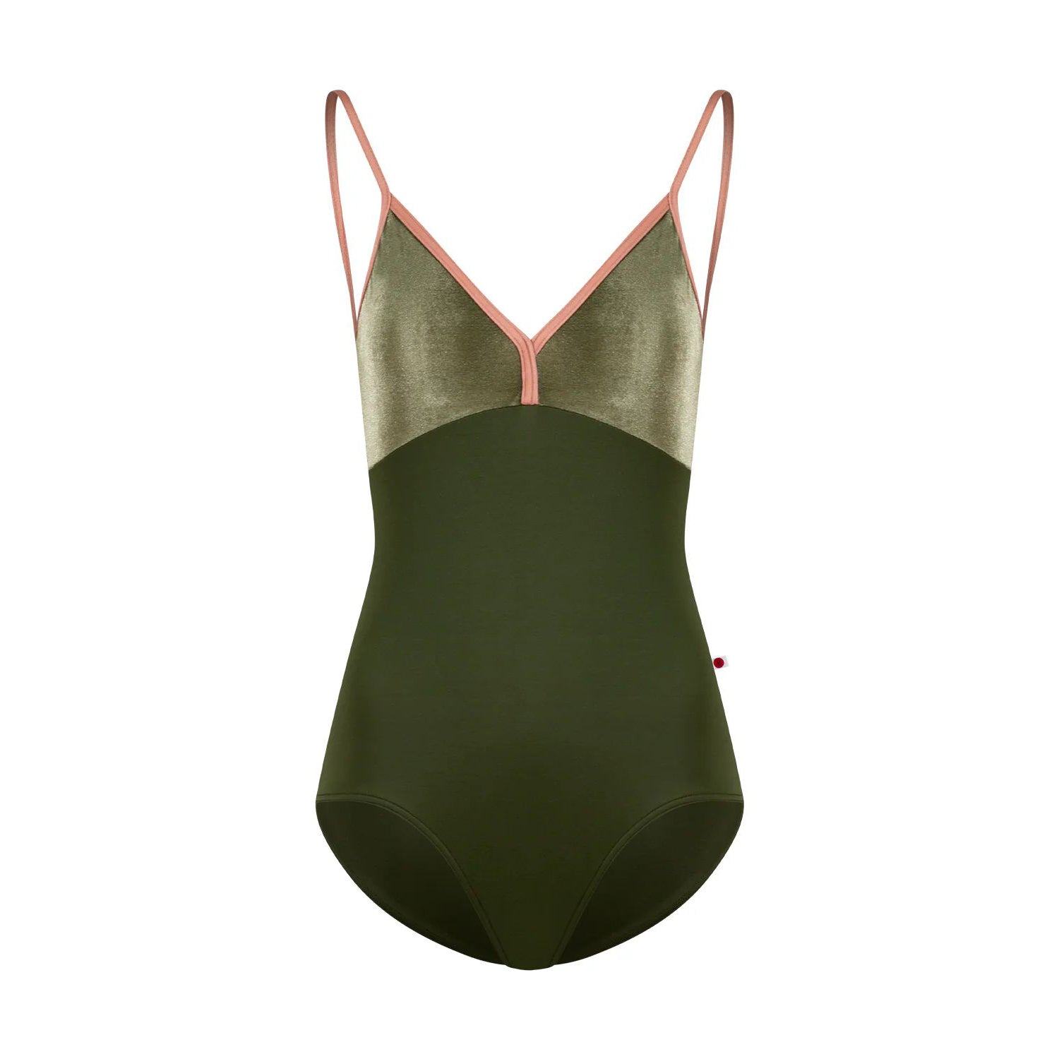 Women Green "Daria/T-Jungle/V-Safari/N-Rosewood" Ballet Onesies