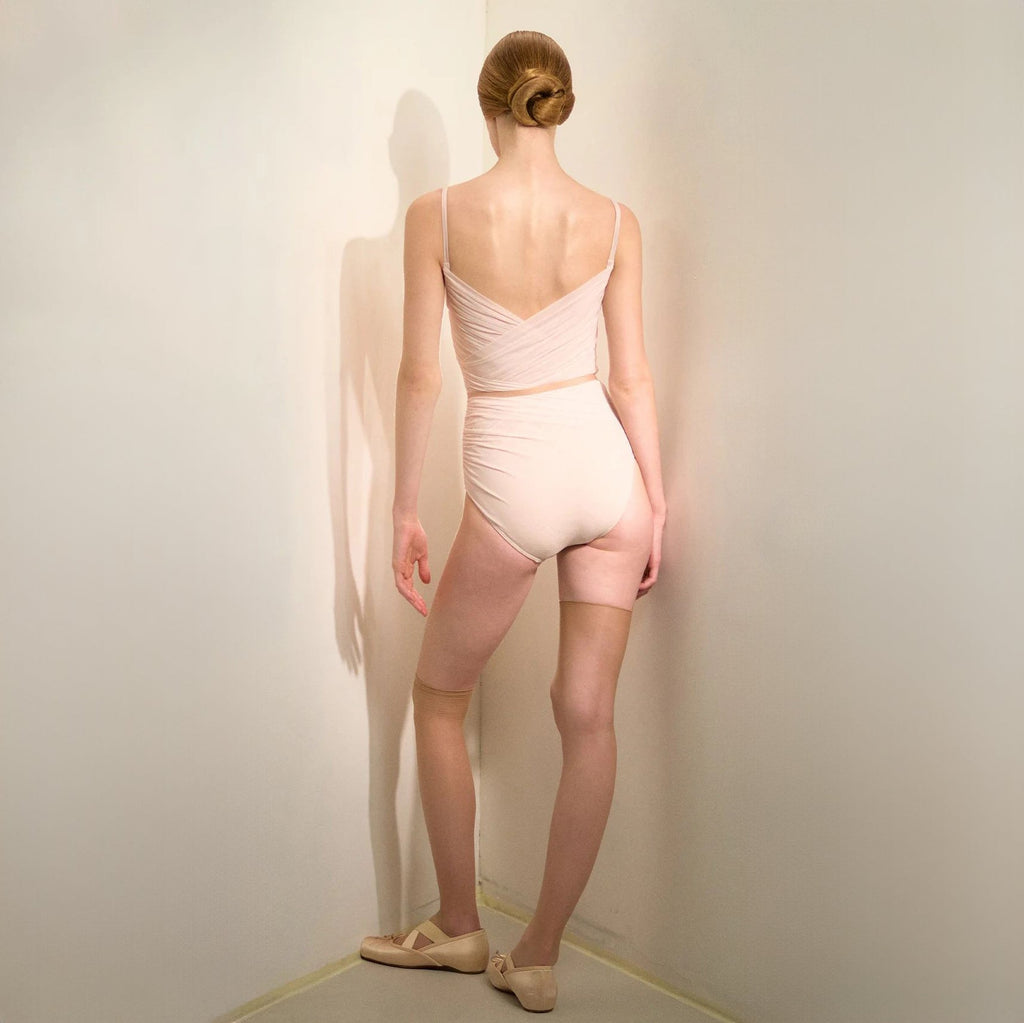 Women Pearl Blush "GRÈS" Ballet Onesies(253LE61VD/pearl blush)