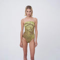 Women Green Printed Ballet Onesies(R4_25.3/Hekate Malafede)