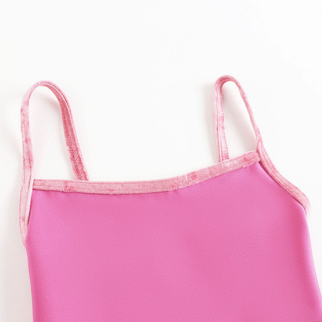 Girls Bright Pink "Daniela/N-Waltz/CV-Romance" Ballet Onesies