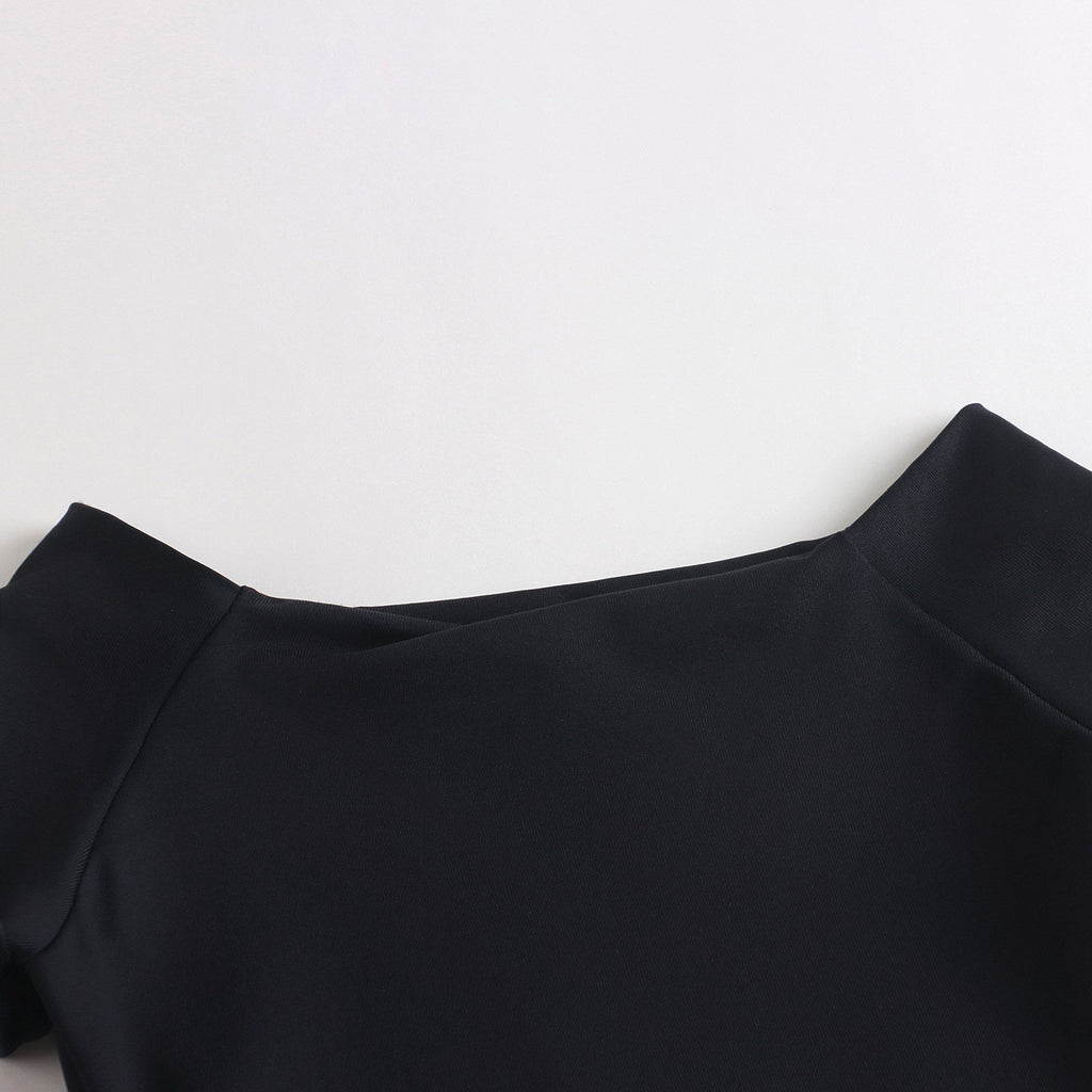 Girls Black Ballet Onesies