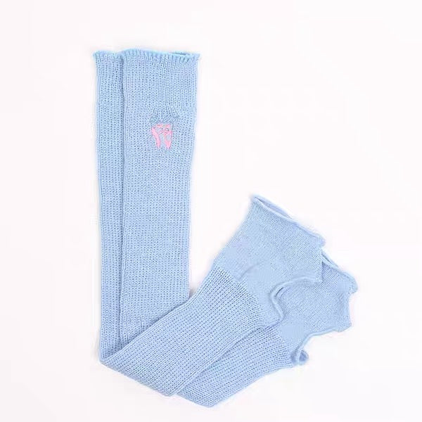 Kids’ Blue Leg Warmers