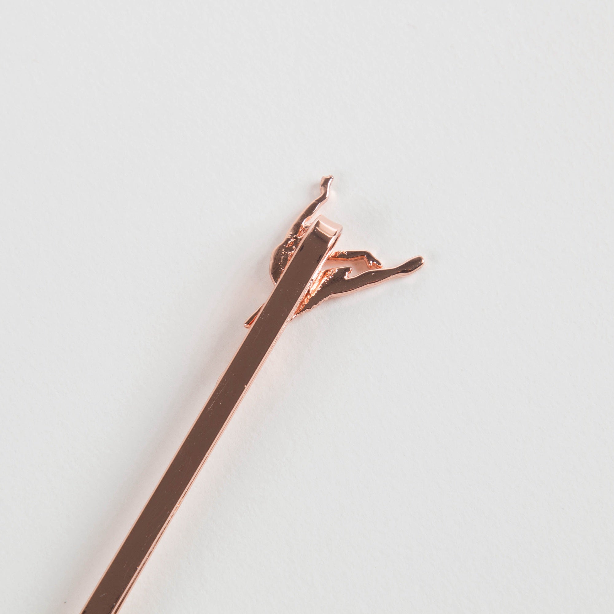 Girls Pink Metal Hairpin