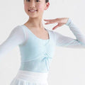 Kids’ Light Blue Ballet Long-Sleeve Top – Size L