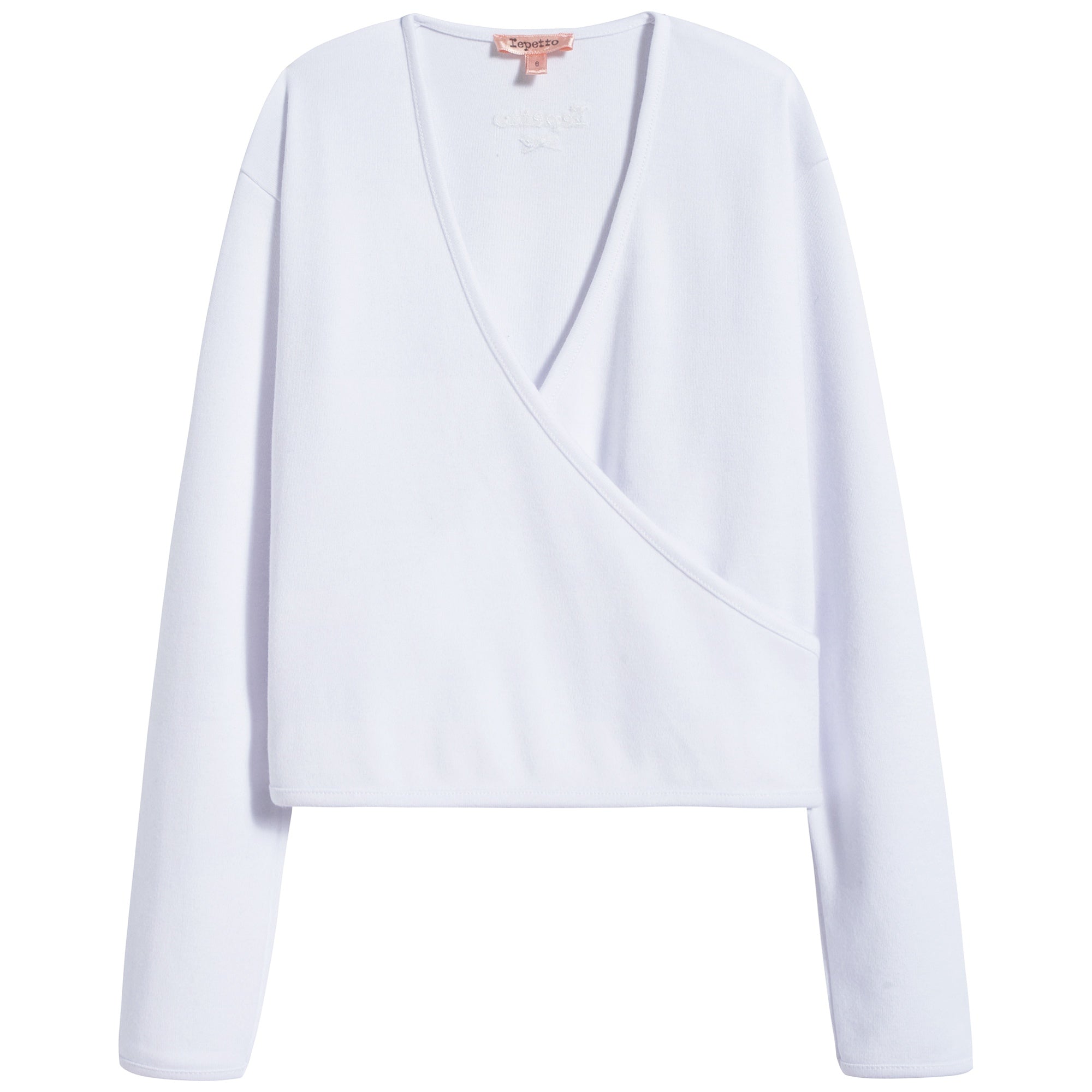 Girls White Cotton Top