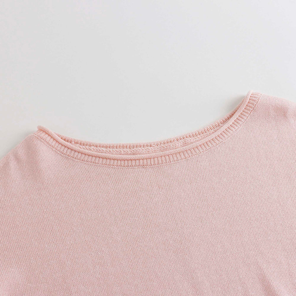 Girls Light Pink Ballet Sweater(DE674/047)