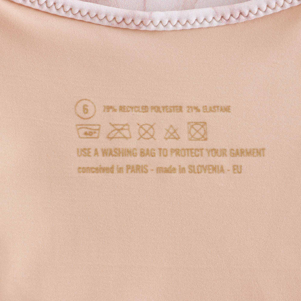 Girls Light Pink Ballet Onesies