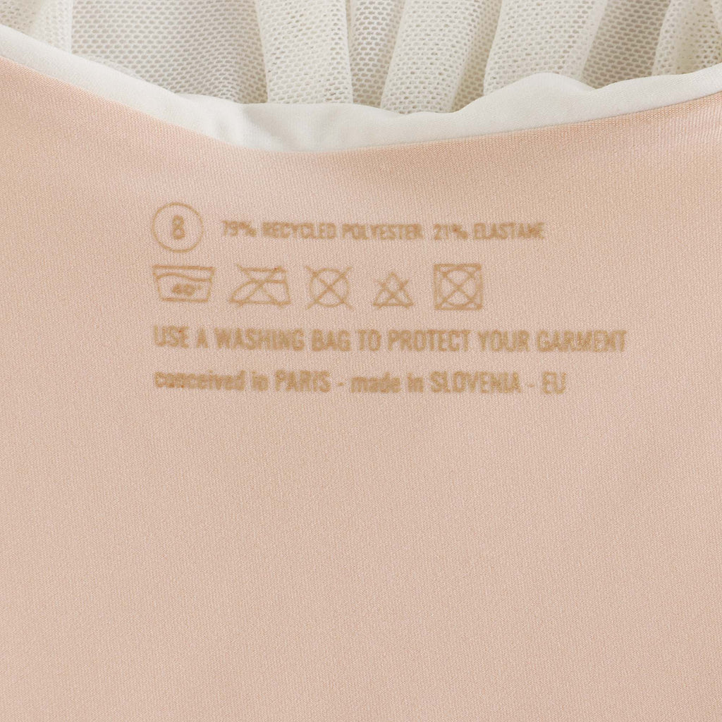 Girls Pale Cyan Ballet Onesies