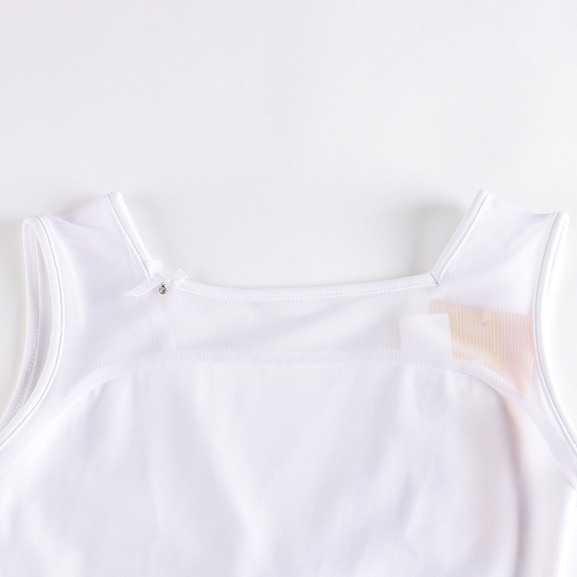 Girls White Ballet Onesies